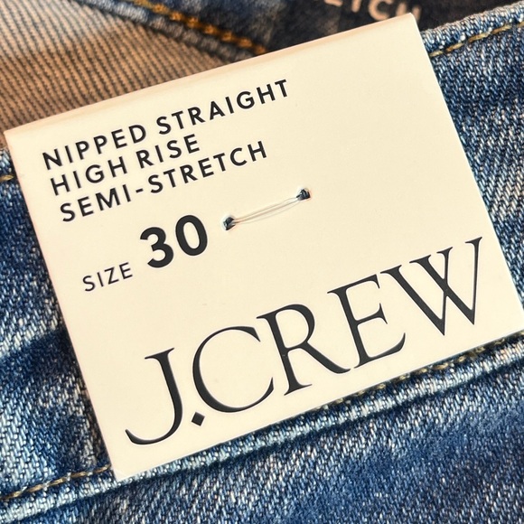 J.Crew Nipped straight jean - Picture 6 of 9